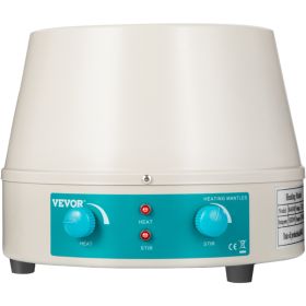 VEVOR Heating Mantle Magnetic Stirrer Heating Mantle 350W Heating Mantle Magnetic Stirrer 0-1600 RPM Lab Heating Mantle For Liquid Heating