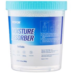 VEVOR Absorber Bucket, 2 Packs 16.2 Oz Hi-Capacity Absorber Bucket With 800ml Storage Area & Reusable Outer Bucket For Long-Term Use, Fragrance Free A