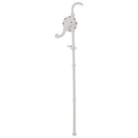 VEVOR Drum Pump, 6.5 GPM Flow, Rotary Barrel Pump Hand Crank, Fits 5 To 55 Gallon Drums With 3-Section Suction Tube Assembly And Hose, Designed For Fa