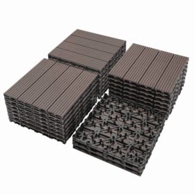 Ideal For Patios Balconies Rooftops Light Coffee Color Composite Deck Tiles