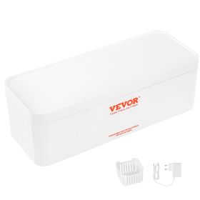 VEVOR Jewelry Cleaner Ultrasonic Machine, Ultrasonic Cleaner Machine 16oz With 4 Timer Modes, Portable Ultrasonic Jewelry Cleaner With Cleaning Basket