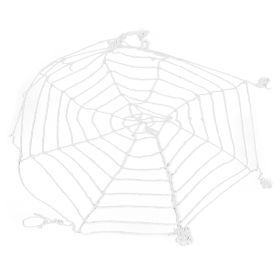 3.6m Spider Web Halloween Decorations White Round Net Spooky Cobwebs for Outdoor Indoor Party Yard