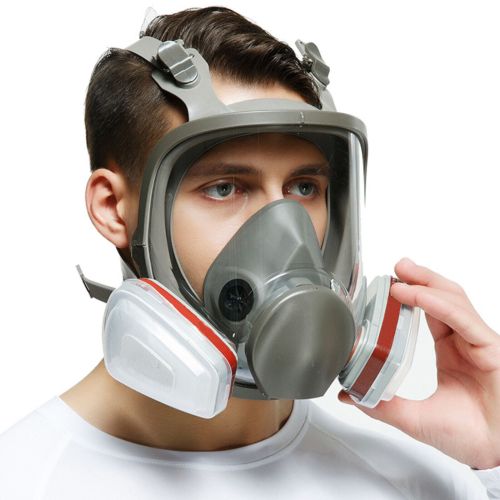 Work Protection Full Face Gas Respirator Against Dust Decoration Car Spraying.