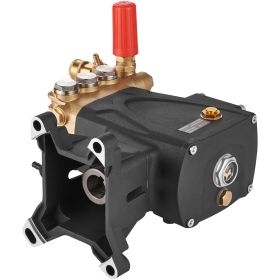 VEVOR Pressure Washer Pump, Shaft Horizontal Triplex Plunger, 4400 PSI, 4 GPM Flow, Replacement Power Washer Parts Washer Pump, Compatible WithMorFlex