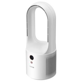 Portable Desk Bladeless Fan 6-Speed Quiet Table Fan For Bedroom & Office