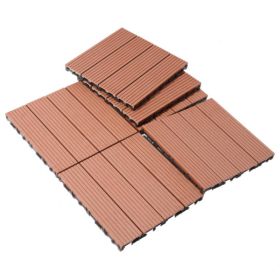 Composite Deck Tiles Mahogany Colour Rooftops Balconies Ideal For Patios
