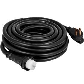 VEVOR 75Ft 50 Amp Generator Extension Cord   Generator Cord 125V 250V Generator Power Cord N14-50P & SS2-50R & CS6364 Twist Lock Connectors
