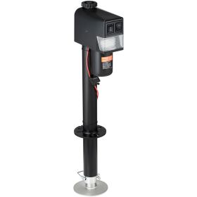 VEVOR Electric Trailer Jack, Power Tongue Jack Weight Capacity 3500 Lbs, Electric Tongue Jack With Waterproof Cover For Lifting RV Trailer, Horse Trai