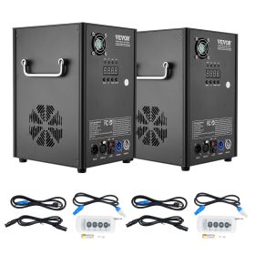 VEVOR Cold  Firework Machinex2 700W 6.6-16.4ft Stage DJ Wedding Event Party