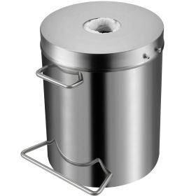VEVOR Propane Melting Furnace Kit, 12KG Large Capacity Foundry Home Kilns,Stainless Steel Smelter,  Blacksmithing Forge With Crucible An Tongs Kiln, F