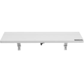 VEVOR Wall Mounted Folding Table, 31.5 X 19.69 Wall Mount Drop Leaf Table, Floating Desk With Iron Bracket, Fold Down Desk For Small Spaces, Home Offi