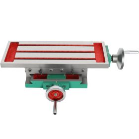 VEVOR Milling Working Table 17.7 X 6.7 Inch, Compound Milling Machine Work Table 2 Axis 4 Ways Move, Multifunction Milling Working Table Heavy-duty St