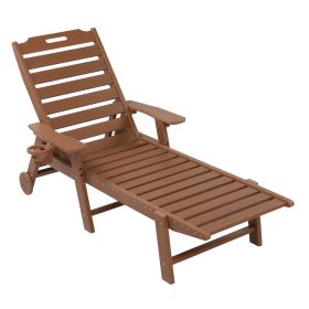 77in , HDPE Reclining Bed With Adjustable Backrest