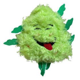 My Name Is Bud Jr, Funny Catnip Weed Nug Cat Toy, Cute Stuffed Parody Pot Nug, Cool Plush 420 Novelty Gift For Cats, Kittens & Their Owners, For Play