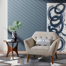 Lounge Chair (Color: Light Grey)