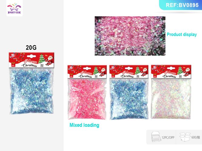 Christmas Shattered Rainbow Sequins