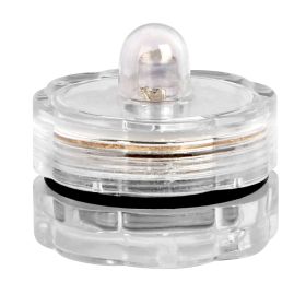 3Pcs Submersible LED Tea Lights Waterproof Candle Lights Battery Operated Decor Lamp (Option: 3PcsWaterproofCandleLightWhite)