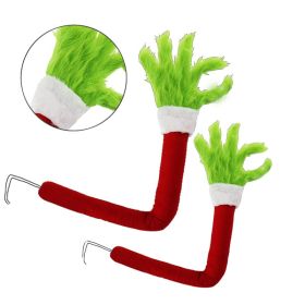 Festive Christmas Elf Arm Treetop Decoration (Option: 2pcs)
